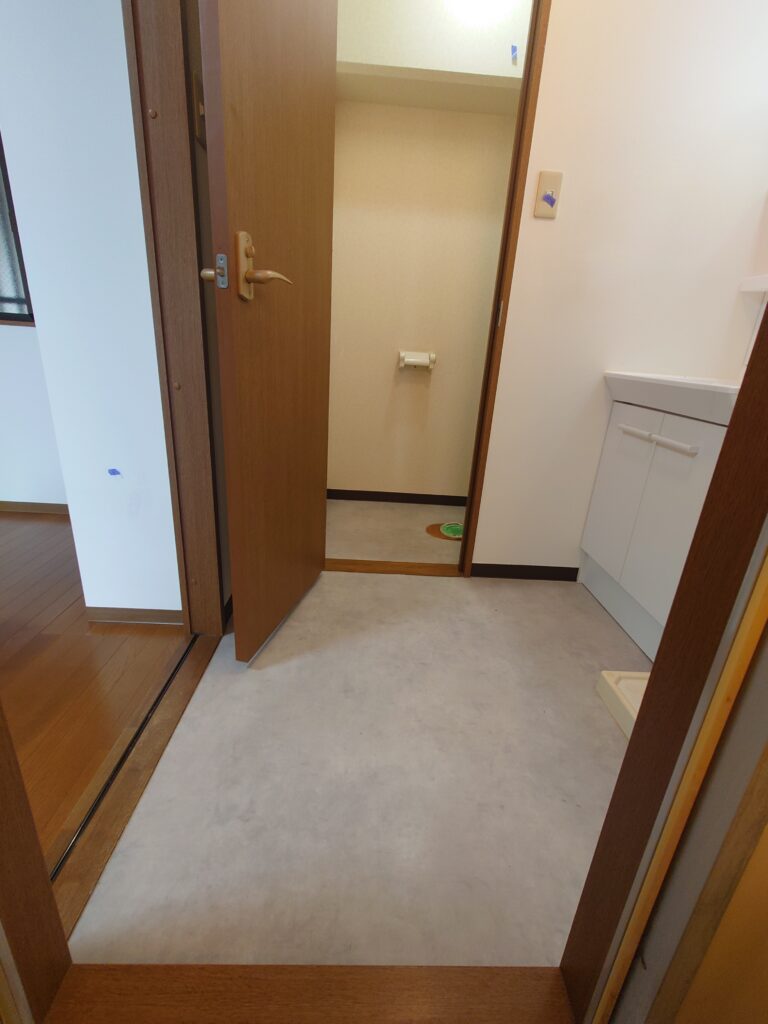物件見学会‐洗面~トイレビフォア