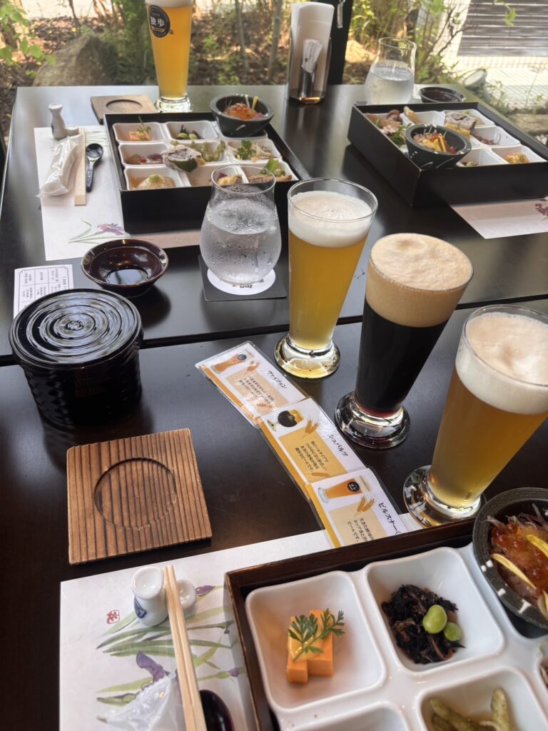 定例会のランチ